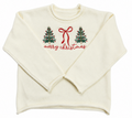 Merry Christmas Duo Roll Neck Sweater