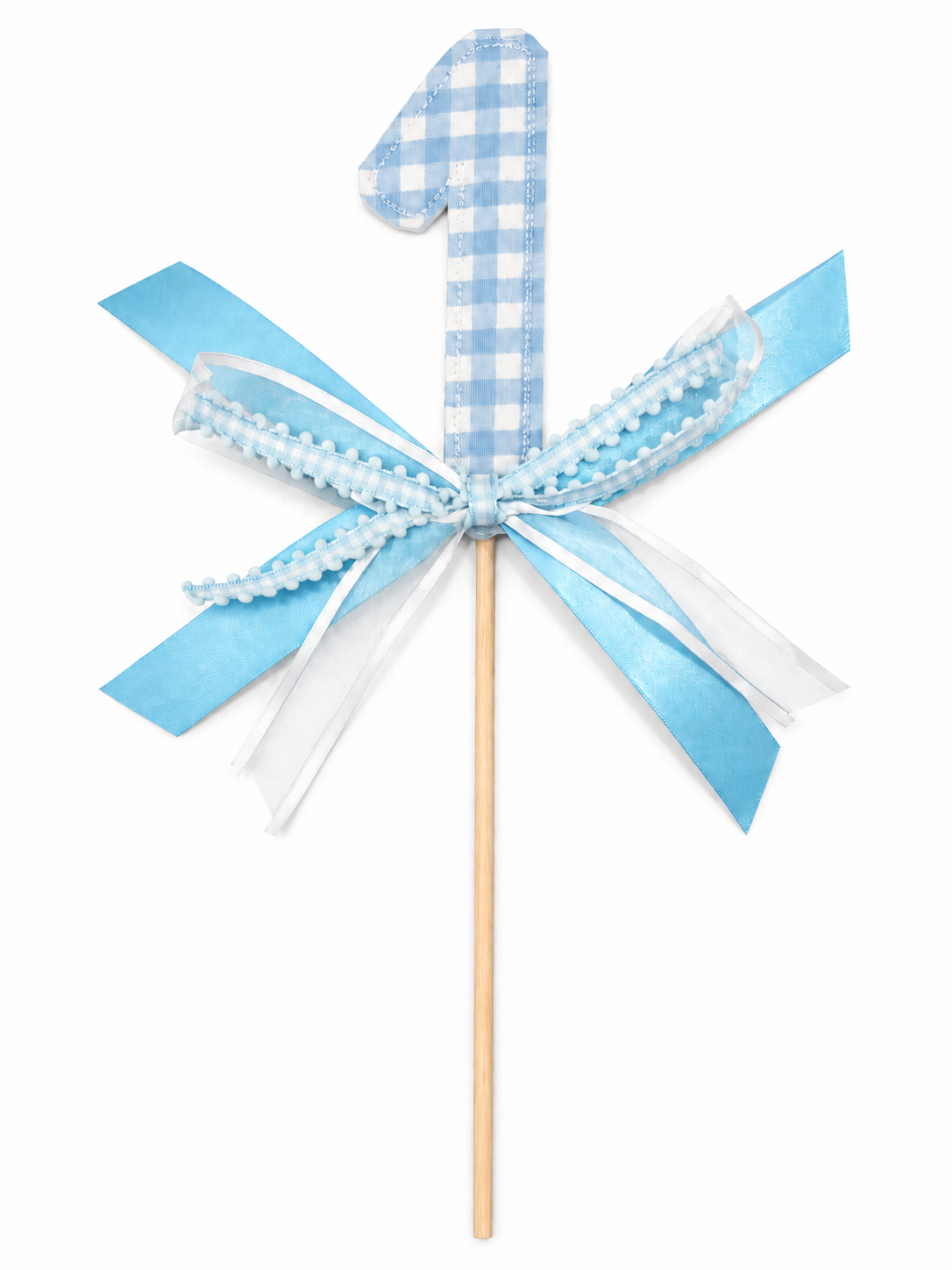 Birthday Number Cake Topper