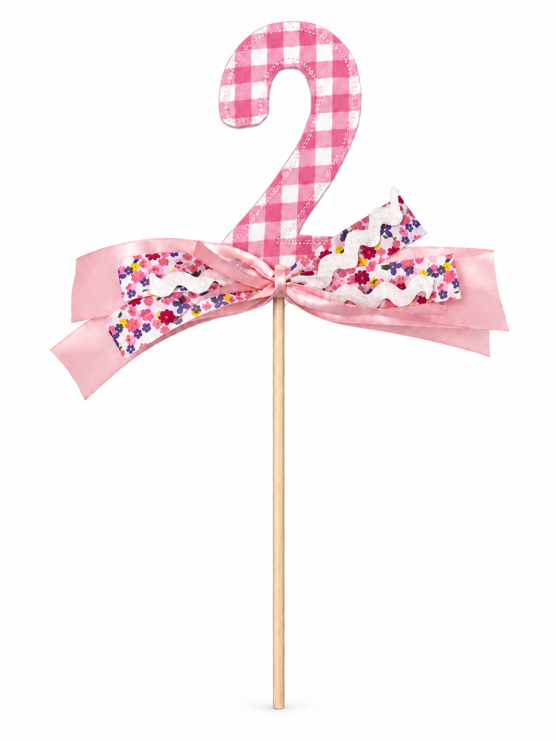 Birthday Number Cake Topper
