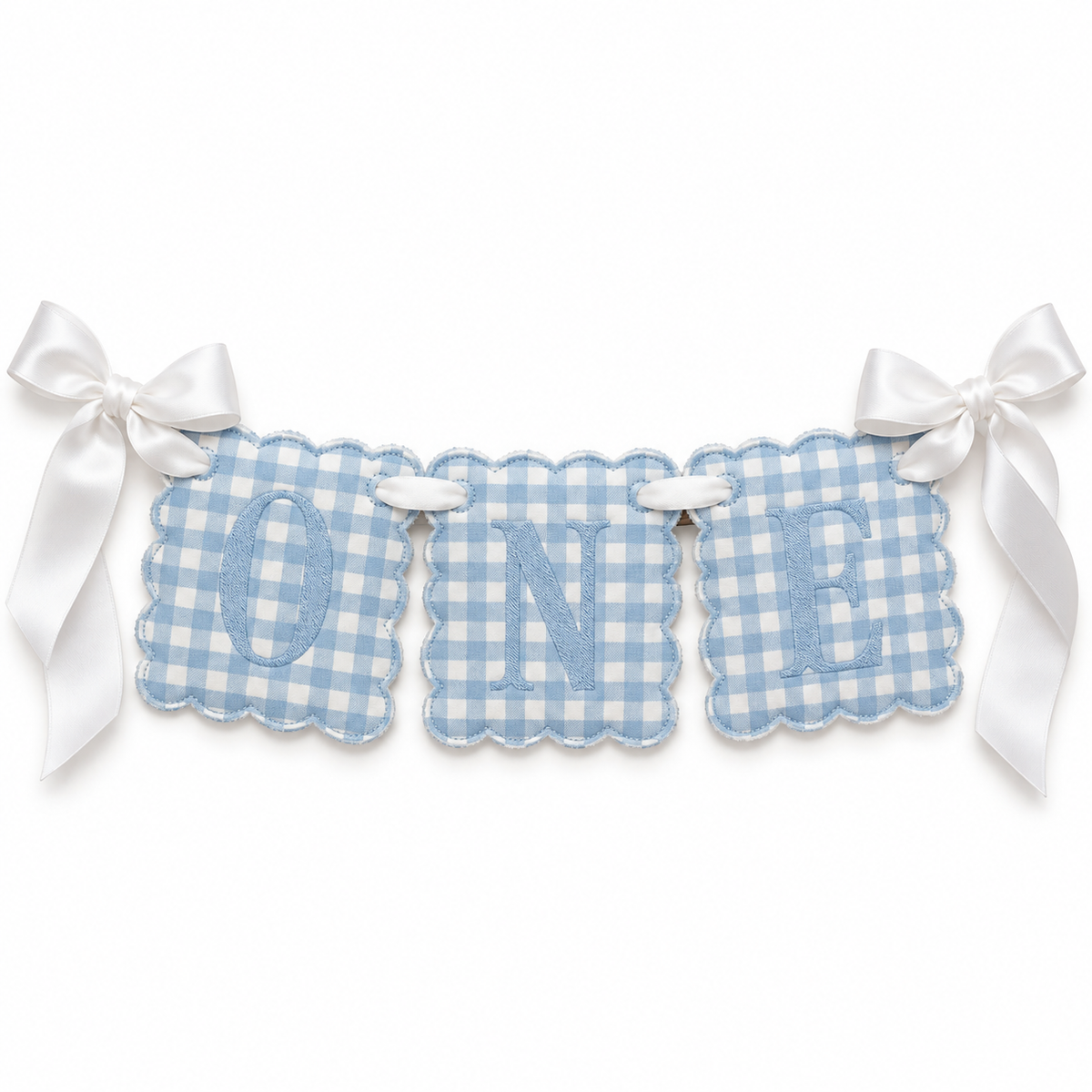 Boys 1st Birthday High Chair Banner