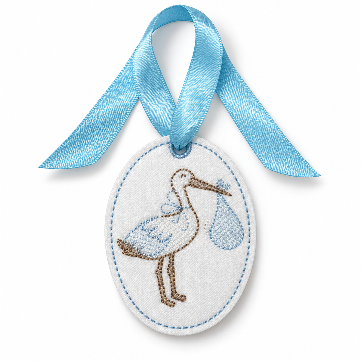 Ornament - Blue Stork
