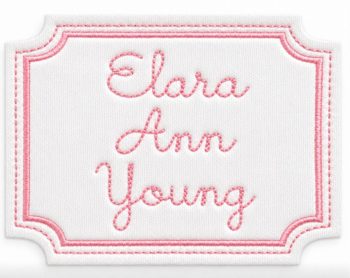 Baby Name Plaque