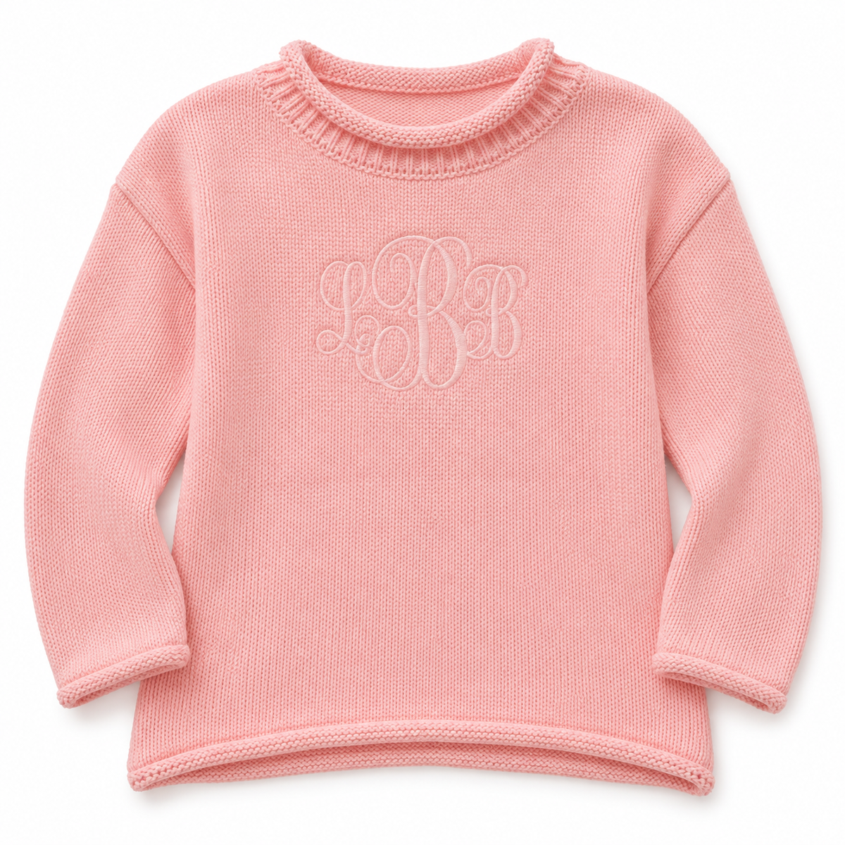 Monogram Roll Neck Sweater
