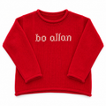 Cross Stitch Roll Neck Sweater
