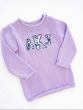 Applique Roll Neck Sweater