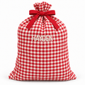 Santa Sack - Red Gingham