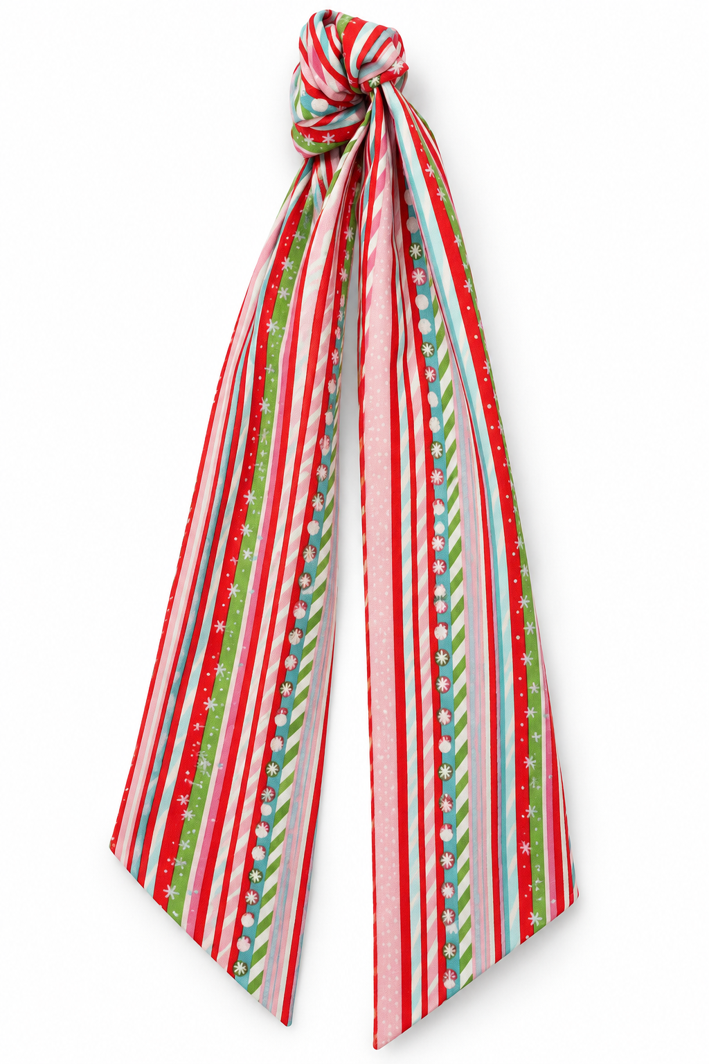 Colorful Holiday Wreath Sash