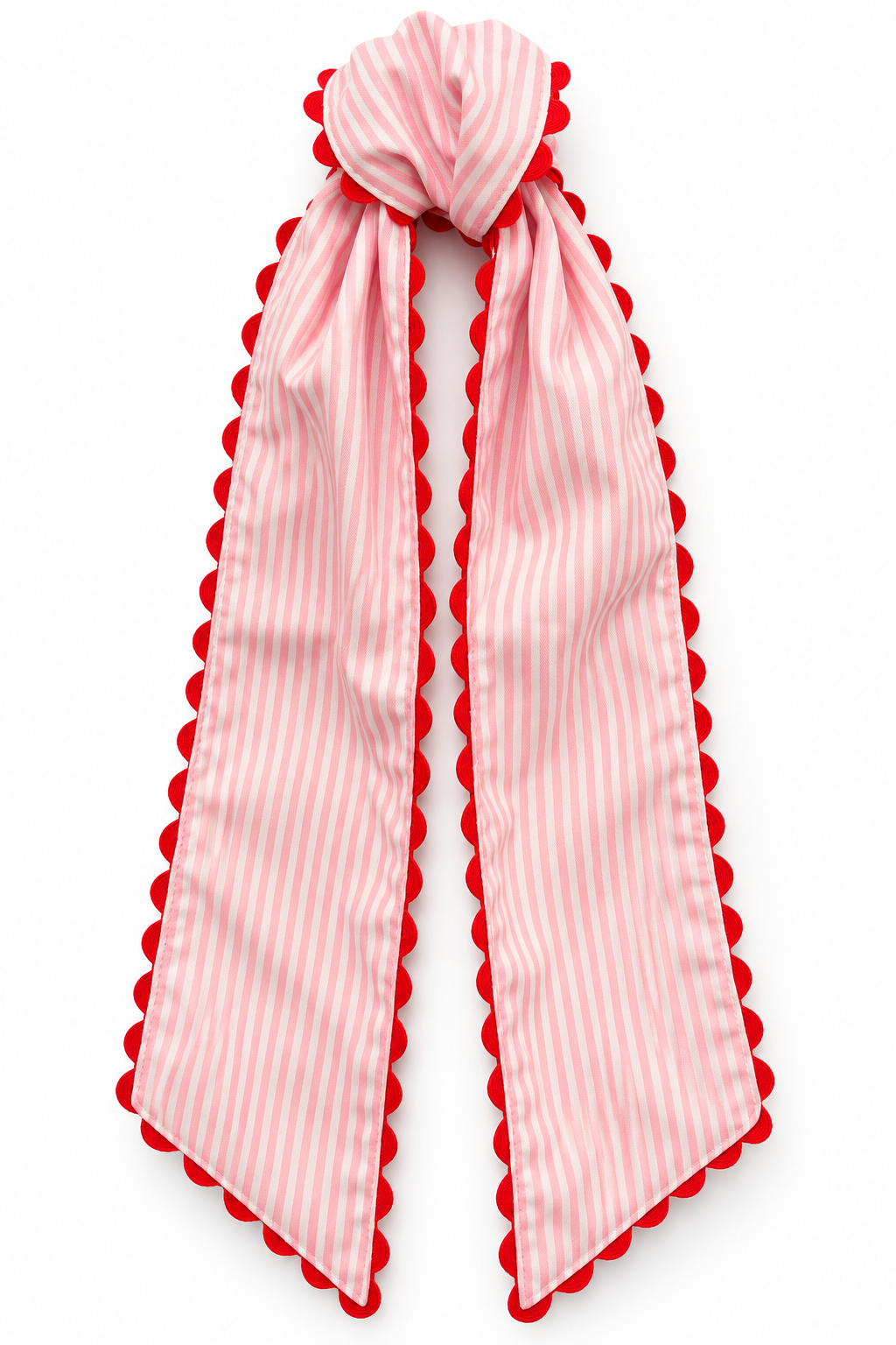 Pink Stripe Wreath Sash